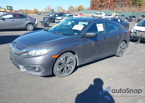 2017 Honda Civic Ex-T from USA, damaged, VIN 2HGFC1F32HH647551